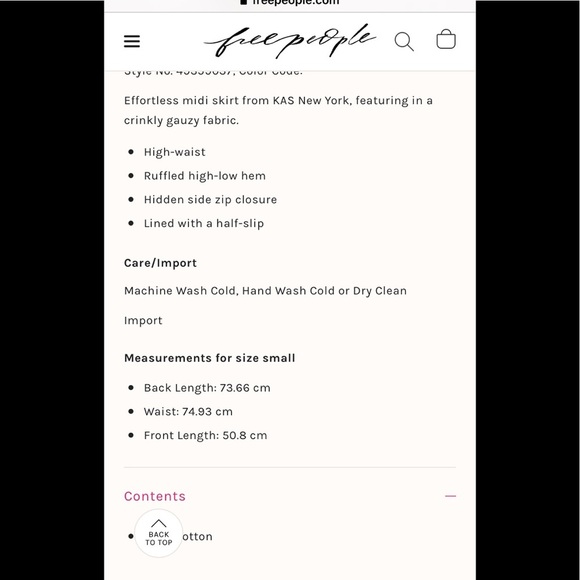 NWOT Free People Gauzy Flounce Skirt XS M L Black - Picture 3 of 10